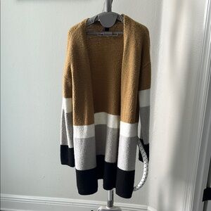 Love By Design Multicolor Striped Cardigan